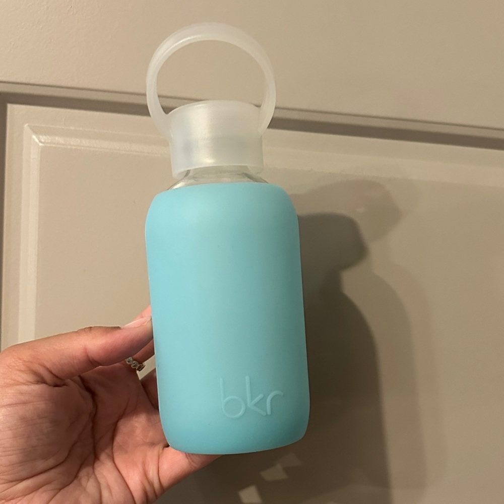 bkr Aqua Silicone Glass Bottle